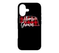 Plaid Rouge à Carreaux Buffalo, cultivé à la Maison, NE State Love Coque pour iPhone 17