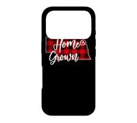 Plaid Rouge à Carreaux Buffalo, cultivé à la Maison, NE State Love Coque pour iPhone 17 Pro