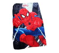 Plaid - Spiderman - 100x140 cm - Polyester - Bleu - Rouge