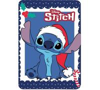 Plaid - STITCH - Lilo et Stitch - 100x140 cm - Polaire - Collector Noël 2023