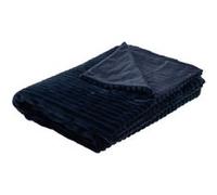 Plaid Sultan marine 130x170 cm - Amadeus - Bleu - Polyester Bleu G