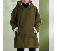 TODAY Sweat Plaid Bouclette 70/87 Polyester Matcha