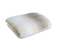 Home Deco Factory - Plaid TX8018 - Nid d'abeille Beige XXL 150x200 cm