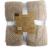 Home Deco Factory - Plaid TX8018 - Nid d'abeille Beige XXL 150x200 cm