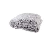 Plaid Ultra Doux 120x150cm Sherpa Gris