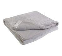 Plaid Ultra Doux 140x200cm Imitation Fourrure Grise