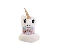 Plaid Ultra Doux Capuche Licorne - MINA - ALTOBUY Blanc