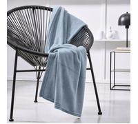 Plaid uni - TODAY - ESSENTIAL - Gris - 125x150 cm - Polyester