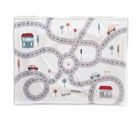 Plaid Voiture D'arthur 005 Beige 70X100