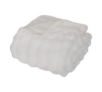 Atmosphera - Plaid Fausse Fourrure 3D zephy Blanc 230x180cm