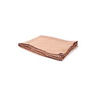 Home Deco Factory – Plaid Murial – Gaze de coton 120 x 150 cm – Rose Litchi