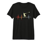 Plaidoirie Heartbeat Hammer Vintage T-Shirt Haut de Gamme