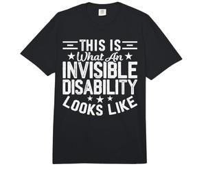 Plaidoyer en matière d'accessibilité pour l'inclusion du Handicap Invisible Comfort Colors Adult Heavyweight T-Shirt