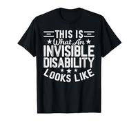 Plaidoyer en matière d'accessibilité pour l'inclusion du Handicap Invisible T-Shirt Graphique avec Valeur