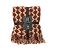 Plaids, jetés Decoris WAVE Rouge 130x150 cm