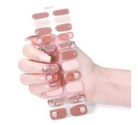 Plaids Nails Art Stickers Papillons Gels Bandes de vernis à ongles Bandes de vernis Gels Wraps Art Décoration Papillon Plaids Stickers Décoration
