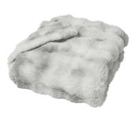 Plaids - PROMO LINGE - Polyester - 125 x 150 cm - Gris