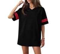 Plain Blank Football Jerseys for Women Unisex Athletic T-Shirts Sports Uniforms Outfits XL