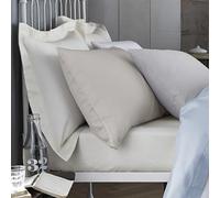 Plain Dyed Cotton Percale Neutral 200TC Oxford Pillowcase 50 x 80 cm