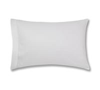 Plain Dyed Cotton Percale White 200TC Housewife Pillowcases 50 x 80 cm (2)