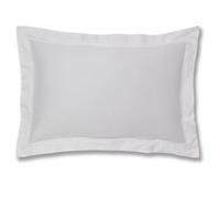 Plain Dyed Cotton Percale White 200TC Oxford Pillowcase 50 x 80 cm