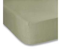 Plain Dyed Military Green Drap-Housse 100% Coton Percale 150 x 200 cm