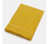 Plain Dyed Mustard Drap Plat 180x280