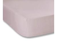 Plain Dyed Pink Drap-Housse 150 x 200 cm, 100% Coton Percale