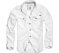 Plaine De Casual Brandit Herren Shirt Manches Longues Slimfit Coton Armée Haut B