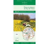 Plaines et plateaux du pays de l'ozon - Échelle 1 : 25 000 - Collectif - Rhone - Atlas / carte