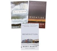 Plainsong Trilogy 3-Book Collection Set by Kent Haruf - A Heartfelt Tale of Life, Love, and Redemption in Small-Town America - Plainsong, Eventide, Benediction
