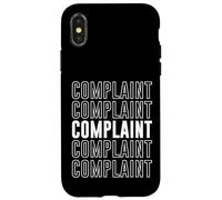 Plainte Coque pour iPhone X/XS