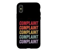 Plainte Coque pour iPhone X/XS
