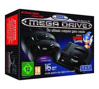 Sega Console Mega Drive Mini – 40 jeux intégrés – Jeu TV Plug-and-Play – Noir