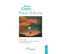 Plaisir d'écrire - Daniel Cimon - Jets D'encre - broché - Poésie