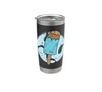 Plaisir fondant de la crème glacée douce Gobelet isotherme en acier inoxydable double paroi