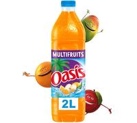 Plaisir fruité et fraîcheur garantis - OASIS Boisson Multifruits, 2 litres - Lot de 4