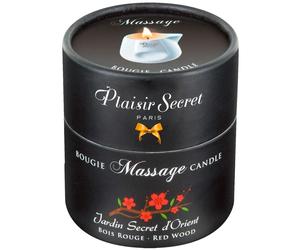 Plaisir Secret Bougie De Massage En Bois Rouge