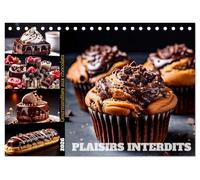 Plaisirs interdits (Calendrier de bureau 2026 DIN A5 vertical), CALVENDO calendrier mensuel: Le chocolat est un plaisir bien souvent interdit.