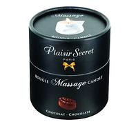 Plaisirs Secrets Bougie de Massage Gourmande Parfum Chocolat 80 ml