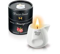Plaisirs Secrets Bougie de Massage Gourmande Parfum Grenadine 80 ml