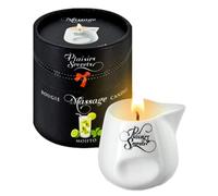 Plaisirs Secrets Bougie de Massage Gourmande Parfum Mojito 80 ml