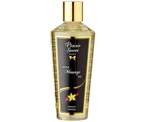 Plaisirs Secrets Huile de Massage Sèche Sensuelle 100% Végétale Vanille 250 ml