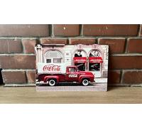 PLAK2L -Plaque Métal Coca Vintage Décorative Cola - 30x20cm