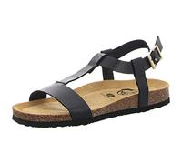 PLAKTON 186150 VAQUETILLA Sandales Beta Noir Noir, Noir , 40 EU