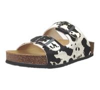 PLAKTON, CP Beta 2 Animal Print, Femme Mule Noir - 39 EU