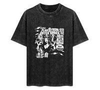 Plan 9 Nine from Outer Space Black T-Shirt Printed Tee Graphic Top for Men Unisex Shirt 3XL