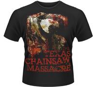 Plan 9 - Texas Chainsaw Massacre, the - Plastic Head - T - shirt - Manches courtes Homme Noir Noir - Noir - Noir - FR : XX-Large (Taille fabricant : XX-Large) (Brand size : XX-Large)