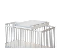 - Plan à langer amovible MONA pour lit bébé en bois 60 x 120 cm