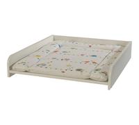 Plan à langer en bois avec matelas inclus Jungle 60x70 - Roba
